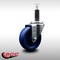 Service Caster 4'' SS Solid Poly Wheel Swivel 1'' Expanding Stem Caster SCC-SSEX20S414-SPUS-1 - alternate 2